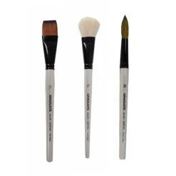 Daler-Rowney Daler Rowney Graduate Brush Bundle (Flat Wash 1", Round Wash 26 & Oval Wash 1")