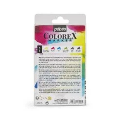 Pebeo Colorex Watercolour Ink Marker Essential Set Of 6