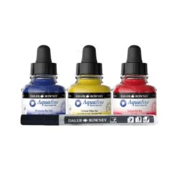 Daler-Rowney Daler Rowney Aquafine Watercolour Ink Set 3 X 29.5ml -Pencils Artists tumbnail 1e85572b 7947 4e73 b4de 29d74f5475f2