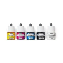 Pebeo Colorex Watercolour Ink Primary Set 5 X 45ml 6 Pebeo Colorex Watercolour Ink Primary Set 5 X 45ml -Pencils Artists tumbnail 22224635 f363 43e7 b4fd 97e2b4918237