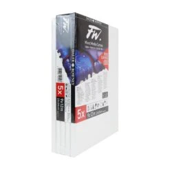 Daler-Rowney Daler Rowney FW Mixed Media Rigid Canvas 9 X 12", Pack Of 5