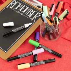 Royal & Langnickel 2mm Reversible Tip Chalk Markers Primary Set In Case 12pc -Pencils Artists tumbnail 2b65e4fa 2531 4cb4 8666 4ebef292702c