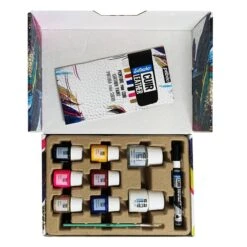 Pebeo Setacolor Leather Paint Selection Box -Pencils Artists tumbnail 2f00df46 cb69 4832 9801 0ecee8de3785