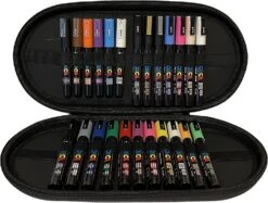Uni POSCA Paint Marker Assorted Case 24pc Set