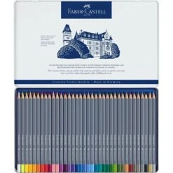 Faber-Castell Goldfaber Aqua Watercolour Pencil Tin 36pc