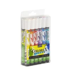 Pebeo Colorex Watercolour Ink Marker Essential Set Of 12 -Pencils Artists tumbnail 3d2fefc6 8a50 4481 9a32 b097a30023a1