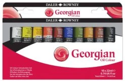 Daler-Rowney Daler Rowney Georgian Oil Colour Introduction Set 10 X 22ml