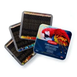 Derwent Chromaflow Pencils 72 Tin