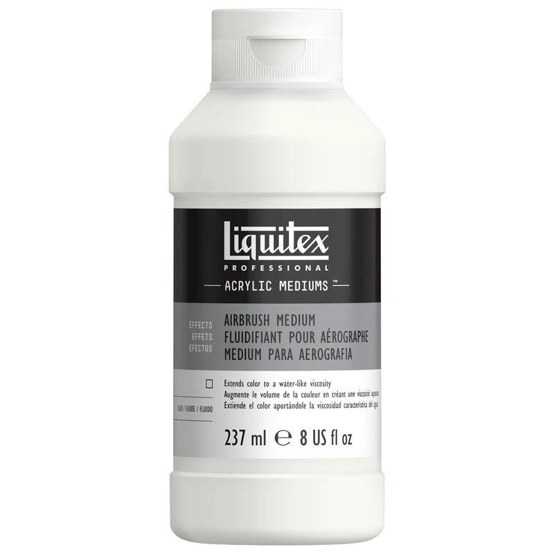 Liquitex Professional Acrylic Airbrush Medium 237ml 1 Liquitex Professional Acrylic Airbrush Medium 237ml