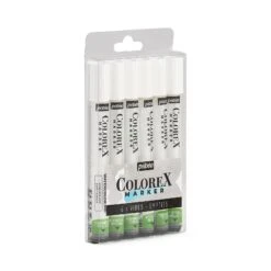 Pebeo Colorex Empty Markers Set Of 6