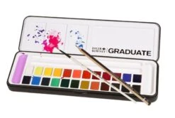Daler-Rowney Daler Rowney Graduate Watercolour 24 Half Pan Student Set -Pencils Artists tumbnail 56e954b2 316c 49b4 bc80 32351afdf77d