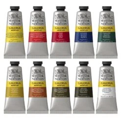 Winsor & Newton Galeria Acrylic Paint Tube Set 10 X 60ml -Pencils Artists tumbnail 6a84134e 956f 4051 84b9 cc281b4a399f