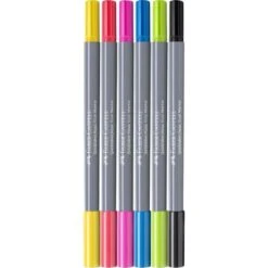 Faber-Castell Goldfaber Aqua Dual Marker Set 6pc 6 Faber-Castell Goldfaber Aqua Dual Marker Set 6pc -Pencils Artists tumbnail 6ba6d66a 659c 4e10 9ef4 16968a1dde0d