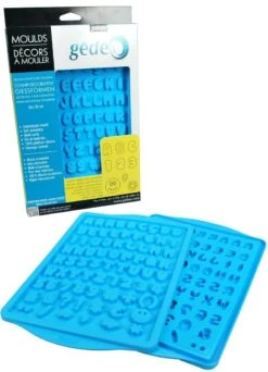 Pebeo Gedeo SIlicone Alphabet, Number & Special Characters Mould 20 X 30cm