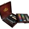 Royal & Langnickel Pastel Art Set In Wood Box 56pc