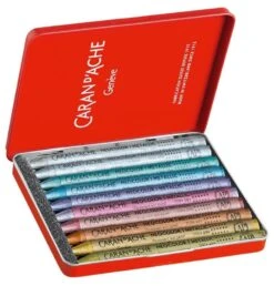 Caran D'Ache Neocolor I Metallic Wax Pastel Set Of 10
