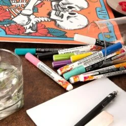 Royal & Langnickel 2mm Reversible Tip Acrylic Markers Primary Set 12pc -Pencils Artists tumbnail 79443219 966e 4ed2 8303 e2310e211d1e