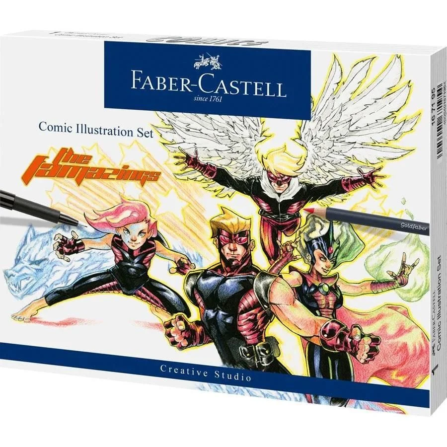 Faber-Castell Comic Illustration Set 2 Faber-Castell Comic Illustration Set - Image 2