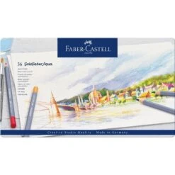 Faber-Castell Goldfaber Aqua Watercolour Pencil Tin 36pc 7 Faber-Castell Goldfaber Aqua Watercolour Pencil Tin 36pc -Pencils Artists tumbnail 7b828681 caeb 4369 886b 3dee2ddcce24