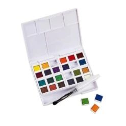 Derwent Watercolour Paint Pan Set 24 Colours 10 Derwent Watercolour Paint Pan Set 24 Colours -Pencils Artists tumbnail 7d91d2da 6ea4 4ea8 8c76 1ac4a8635afd