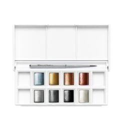 Winsor & Newton Cotman Watercolour Metallic 8pc Half Pan Pocket Set 10 Winsor & Newton Cotman Watercolour Metallic 8pc Half Pan Pocket Set -Pencils Artists tumbnail 7dcac5b3 abcb 4c50 a1da 405fb89fc8c0