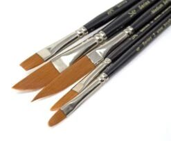 Brushes4Art Floral Painters Speciality Watercolour Brush Set 5pc -Pencils Artists tumbnail 82ba44cf b5bf 40ba ac61 928631c37340