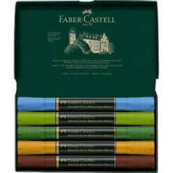 Faber-Castell Albrecht Durer Watercolour Markers Plein Air Set 5pc -Pencils Artists tumbnail 8987de15 d758 427b 9438 4d6b51ac0806