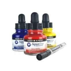 Daler-Rowney Daler Rowney Aquafine Watercolour Ink Set 3 X 29.5ml -Pencils Artists tumbnail 9325675e fe79 4f1e b1d6 2b18d3ce1f44