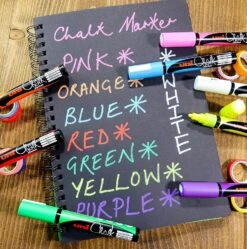 Uni-ball Chalk Marker Set Of 12