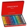 Caran D'Ache Neocolor II Aquarelle Water-Soluble Wax Pastel Set Of 15