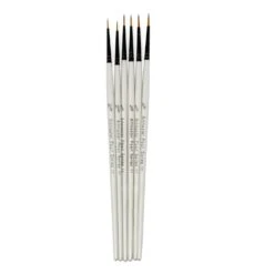 Artmaster Pearl Watercolour Fine Detail Miniature Brush Set Of 6