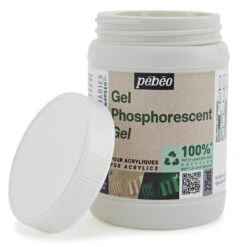 Pebeo Studio GREEN Phosphorescent Gel 225ml