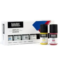 Liquitex Acrylic Gouache Primaries Set 6 X 59ml -Pencils Artists tumbnail ae33e71c 48ab 4197 85cd 5e8b48b06227