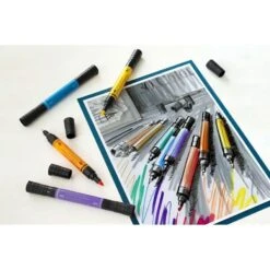 Faber-Castell Pitt Artist Pen Dual Marker Set Of 20 10 Faber-Castell Pitt Artist Pen Dual Marker Set Of 20 -Pencils Artists tumbnail b727e29a 2ec5 44c0 96c1 f7f20ae948bf