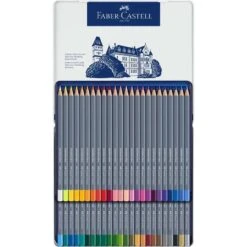 Faber-Castell Goldfaber Aqua Watercolour Pencil Tin 48pc -Pencils Artists tumbnail ba30f1da e6f0 4c3e 8665 55ad12e9d23a