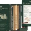 Faber-Castell Pitt Monochrome Tin 12pc