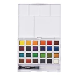 Derwent Watercolour Paint Pan Set 24 Colours 9 Derwent Watercolour Paint Pan Set 24 Colours -Pencils Artists tumbnail c9135c4e fbdd 4f90 b0c9 46c841264223