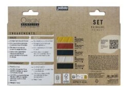 Pebeo Origin High Viscosity Acrylic Paint Set 5 X 60ml