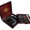 Royal & Langnickel Sketching Art Set In Wood Box 51pc