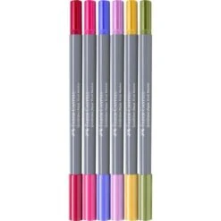 Faber-Castell Goldfaber Aqua Dual Marker Flowers Set 6pc -Pencils Artists tumbnail ddd26787 201e 4e0d aa58 0026617f48c9