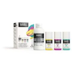 Liquitex Acrylic Matte Pouring Medium Set 4pc