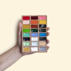 Viviva Watercolour Deluxe 24 Colours Set On Cork Palette -Pencils Artists tumbnail e2aa66e9 8f32 4176 a79f bdfbdfc3d763