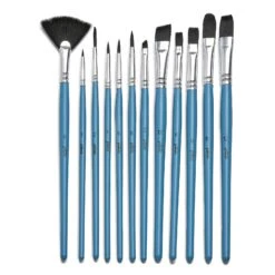 Pebeo Synthetic Squirrel Watercolour Brush Set 12pc -Pencils Artists tumbnail e68ab4c7 c9e6 416a a099 981bae1c8f1f