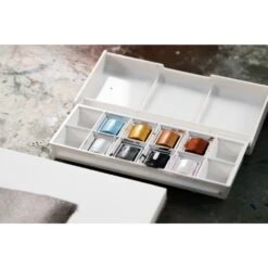 Winsor & Newton Cotman Watercolour Metallic 8pc Half Pan Pocket Set 12 Winsor & Newton Cotman Watercolour Metallic 8pc Half Pan Pocket Set -Pencils Artists tumbnail eac45bc1 f48f 40ad 8d59 3f4deed8e71e