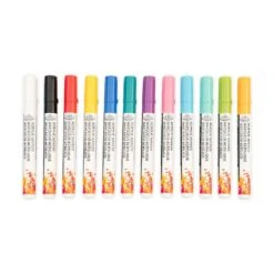 Royal & Langnickel 2mm Reversible Tip Acrylic Markers Primary Set 12pc -Pencils Artists tumbnail f100f6ae 9321 486a 862e f11d112c26fa
