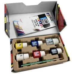 Pebeo Setacolor Leather Paint Starter Box 6 Pebeo Setacolor Leather Paint Starter Box -Pencils Artists tumbnail f5145867 ec1a 48e9 8d1d b48195c32d11