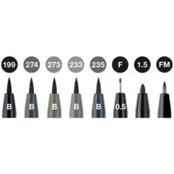 Faber-Castell Pitt Artist Pens Black & Grey Set 8pc 6 Faber-Castell Pitt Artist Pens Black & Grey Set 8pc -Pencils Artists tumbnail fcb240f4 2c9c 4852 b66b 945e2f4f4d8e
